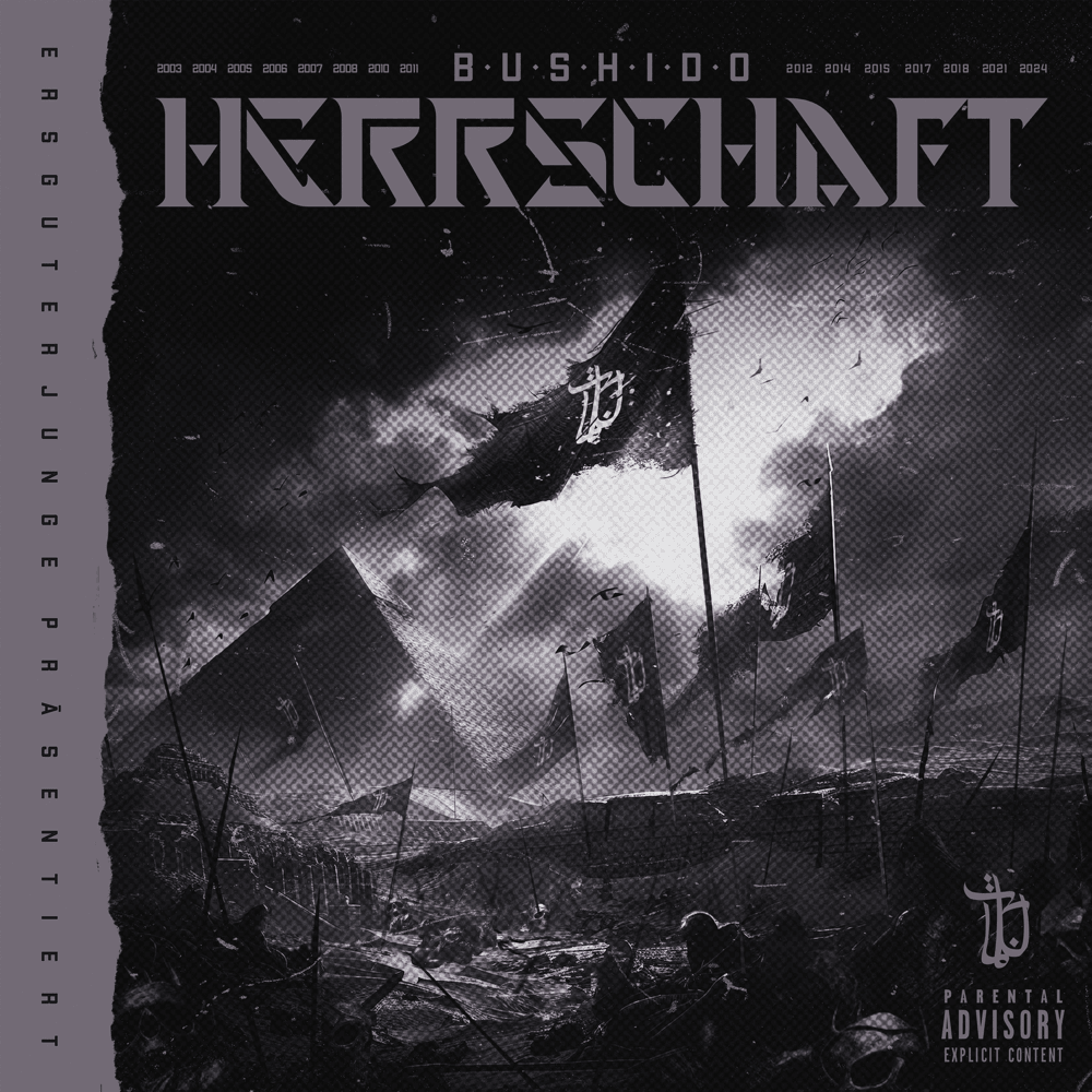 Album cover art for "Herrschaft" by Bushido