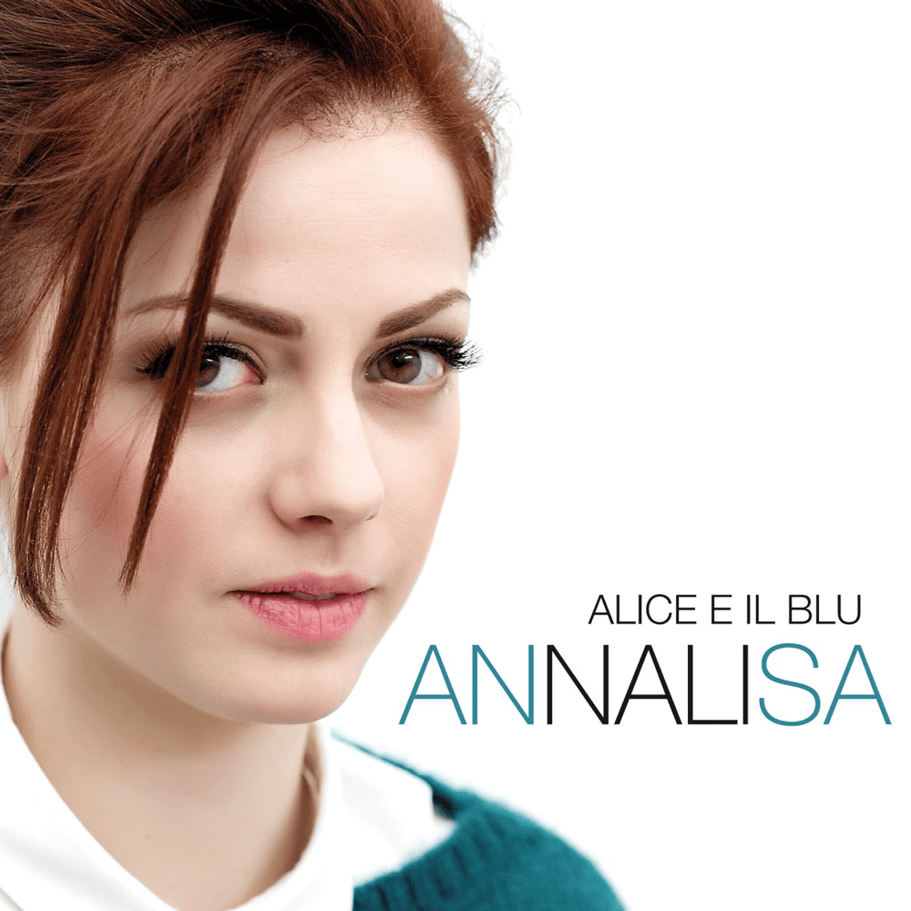 Album cover art for "Alice e il blu" by Annalisa