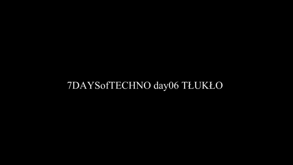 Album cover art for "Day 06 - Tłukło" by Rogal DDL