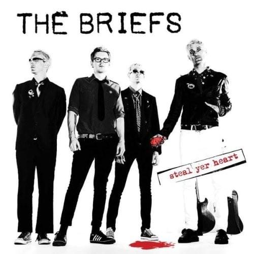 Album cover art for "Getting Hit on at the Bank" by The Briefs