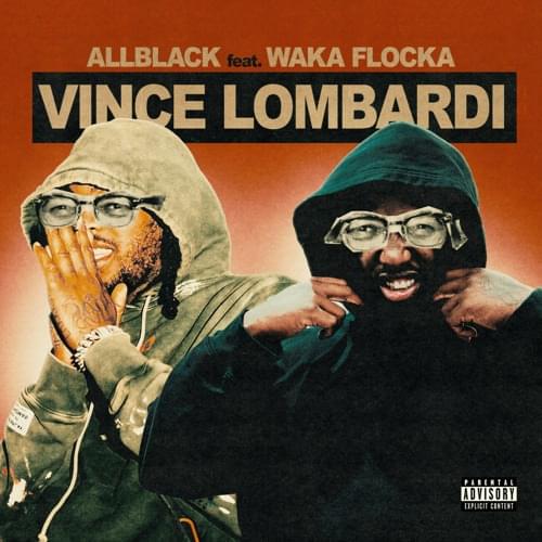 Album cover art for "Vince Lombardi" by ALLBLACK