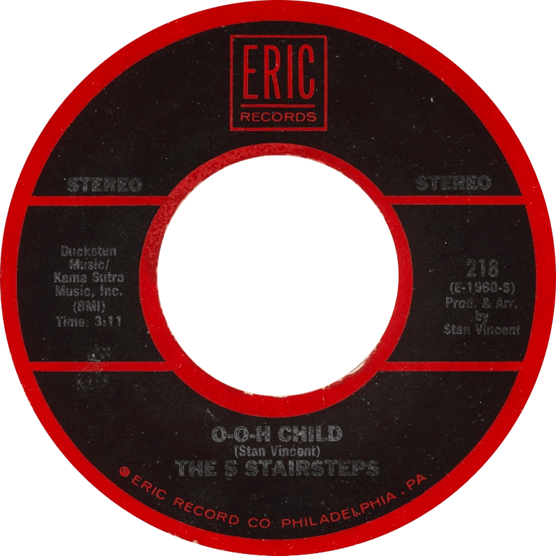 Album cover art for "O-o-h Child" by Five Stairsteps