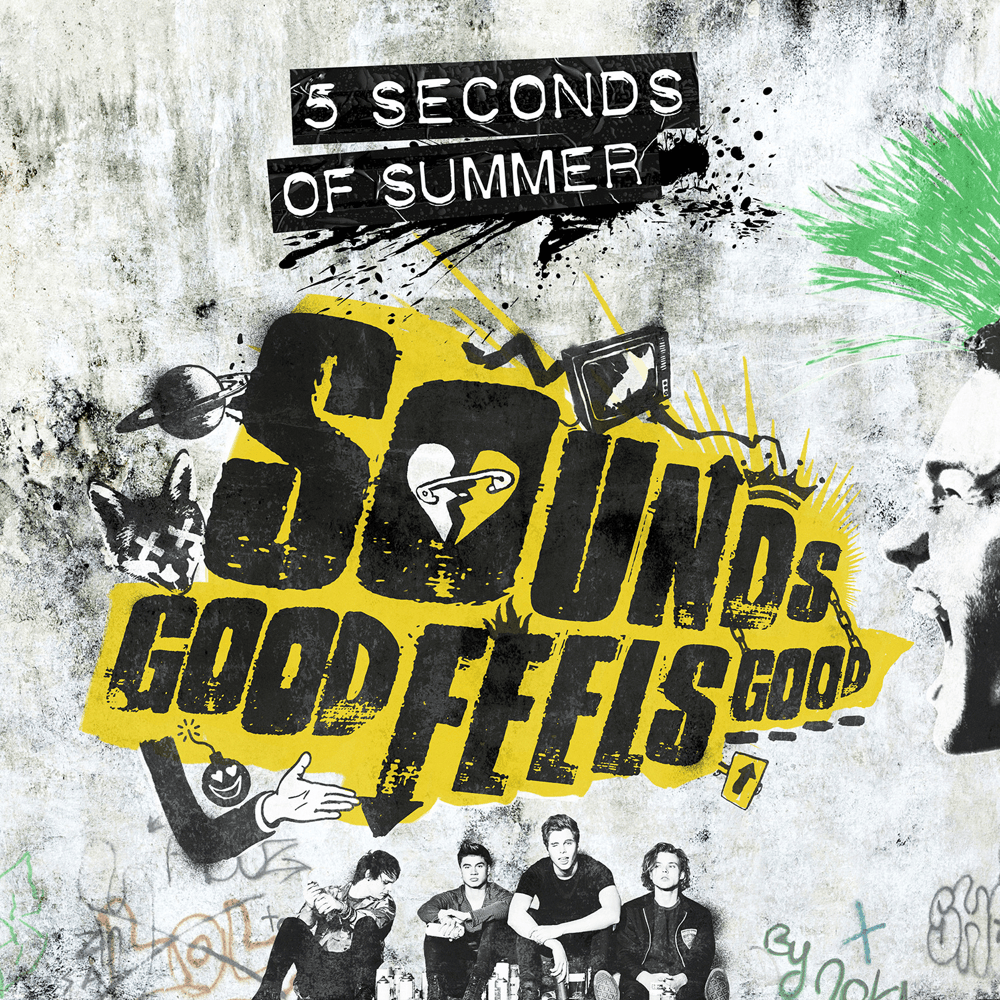 Album cover art for "Waste the Night" by 5 Seconds of Summer