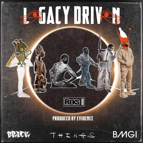 Album cover art for "Legacy Driven" by Reks