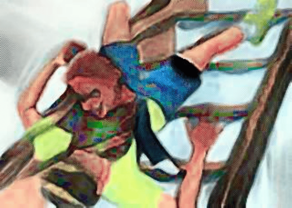 Album cover art for "Lizard Man Lake" by DJ Rozwell & Fatherfake