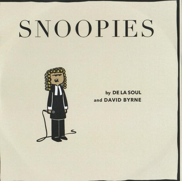 Album cover art for "Snoopies" by De La Soul & David Byrne