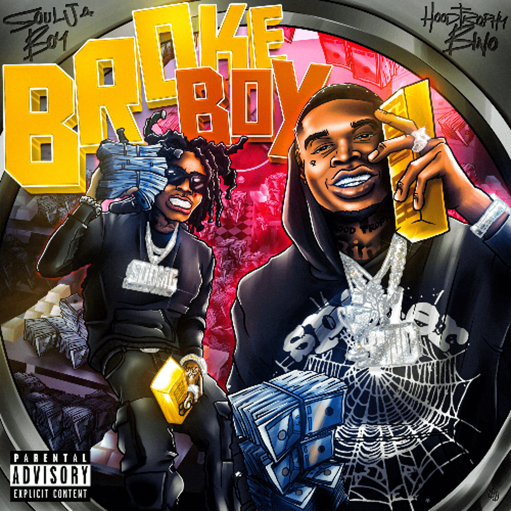 Album cover art for "Broke Boy" by Soulja Boy
