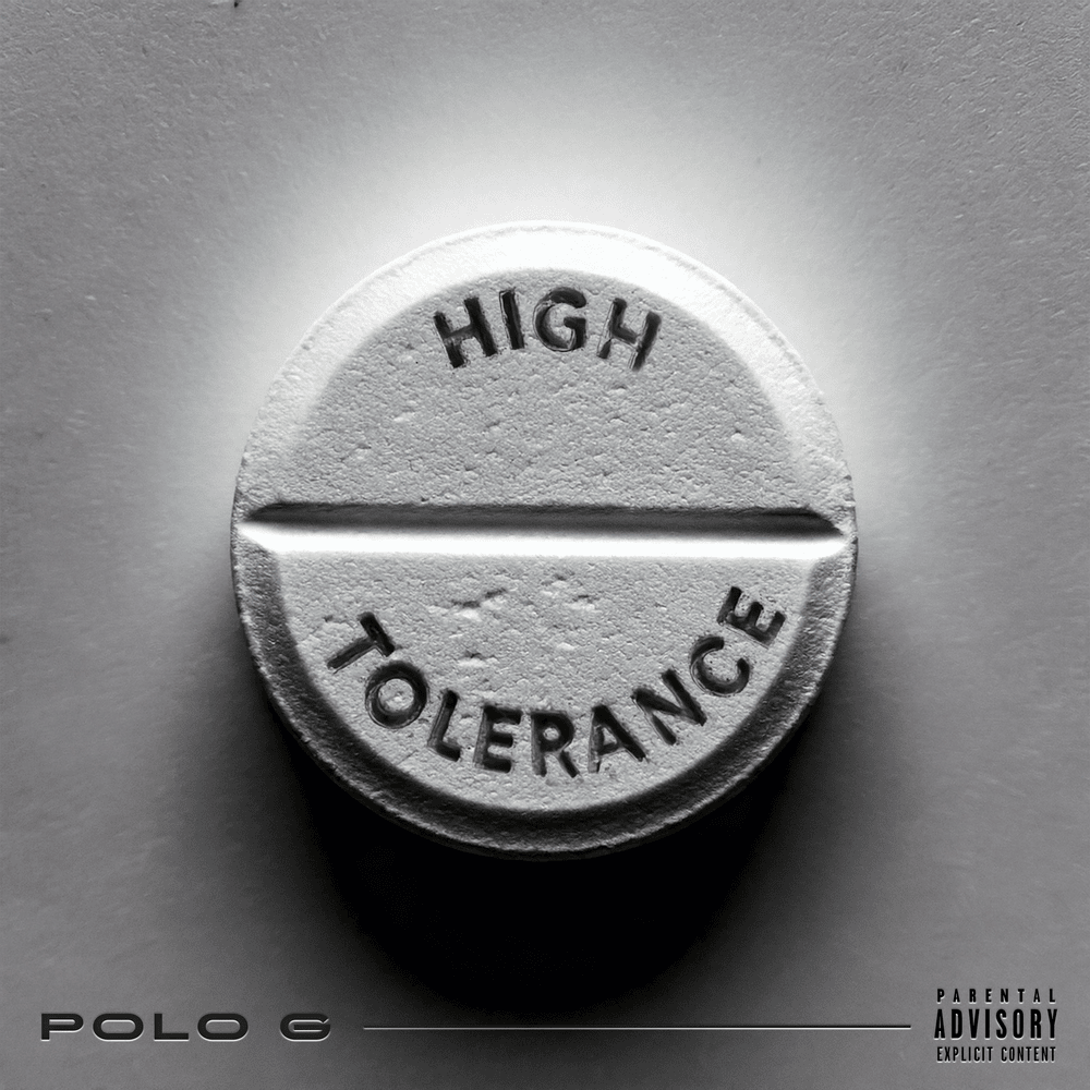 Album cover art for "High Tolerance" by Polo G