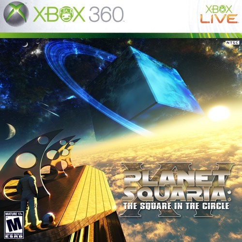 Planet Squaria: The Square in the Circle Cover Art