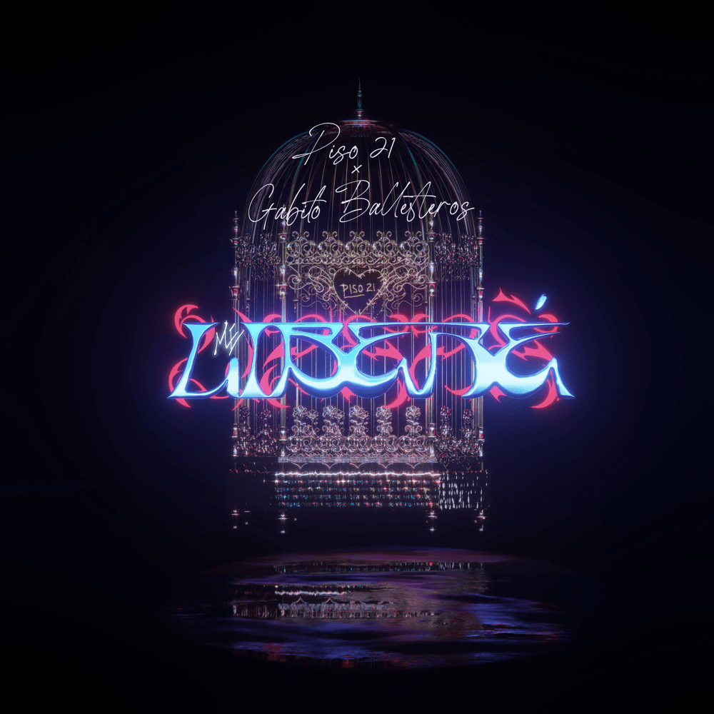 Album cover art for "ME LIBERÉ" by Piso 21
