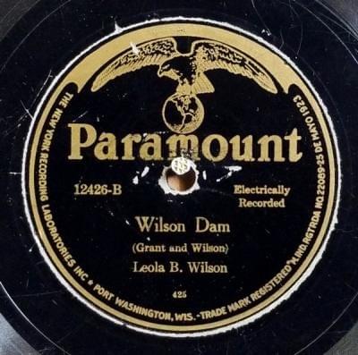 Wilson Dam by Leola B. “Coot Grant” Wilson