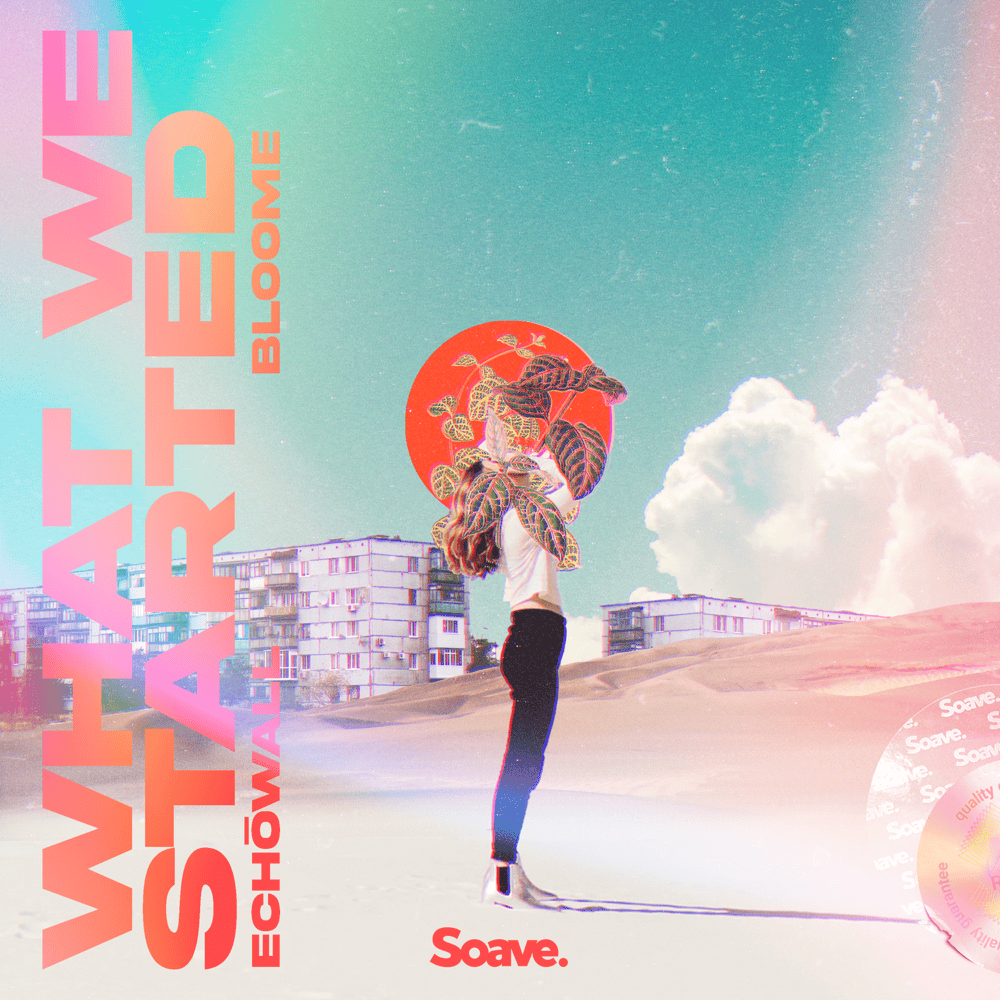 Album cover art for "What We Started" by ECHŌWALL