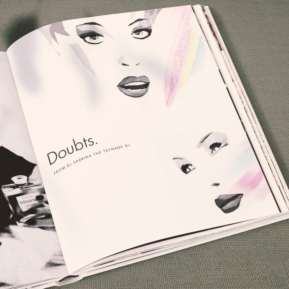 Album cover art for "Doubts" by DJ Sabrina The Teenage DJ