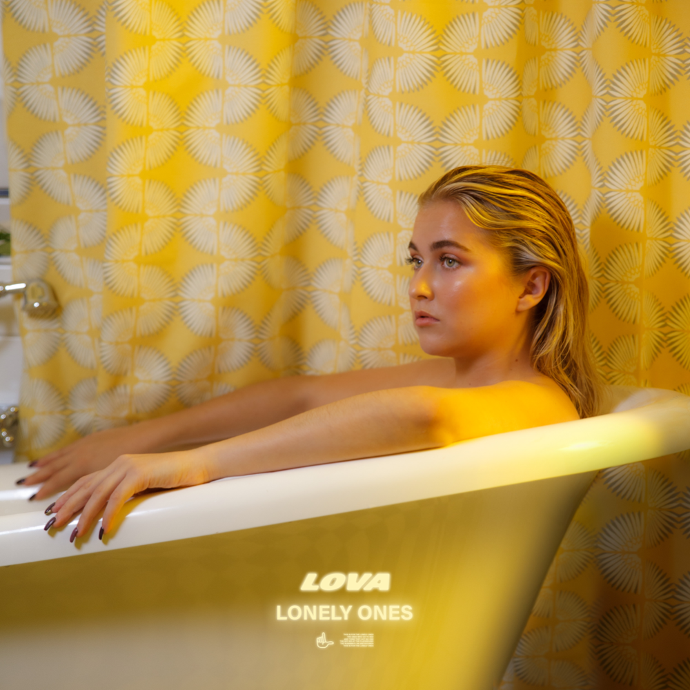 Album cover art for "Lonely Ones" by LOVA
