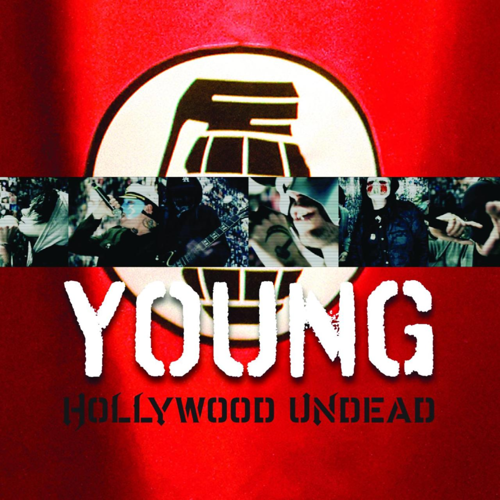 Album cover art for "Young" by Hollywood Undead