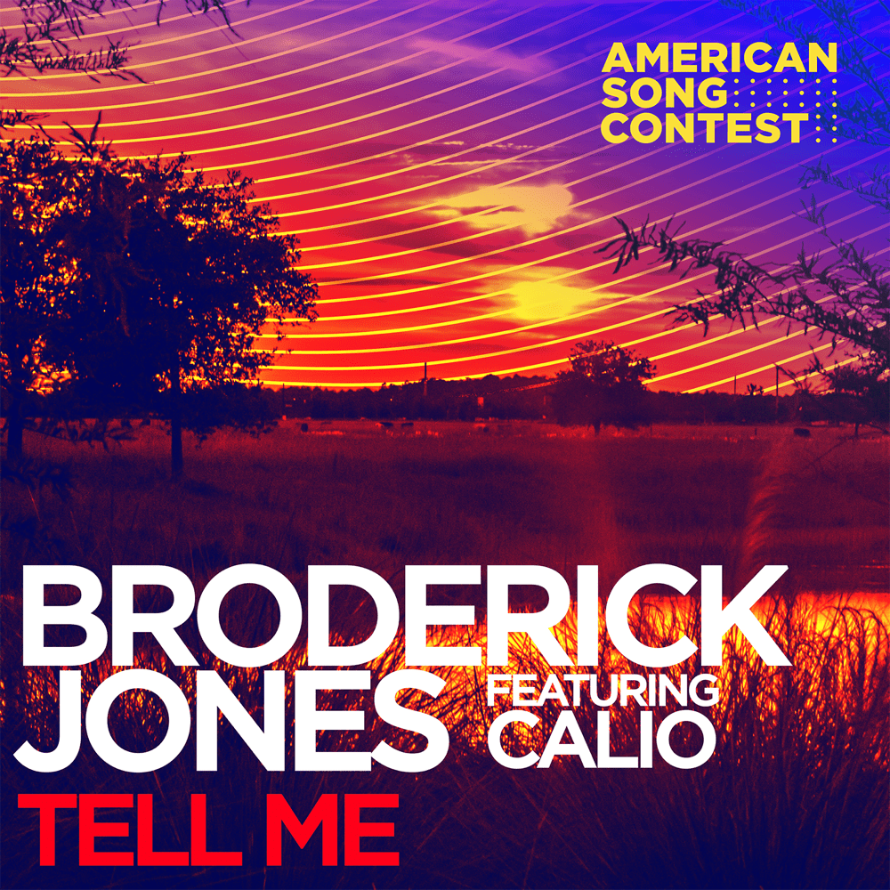 Album cover art for "Tell Me" by Broderick Jones & Calio