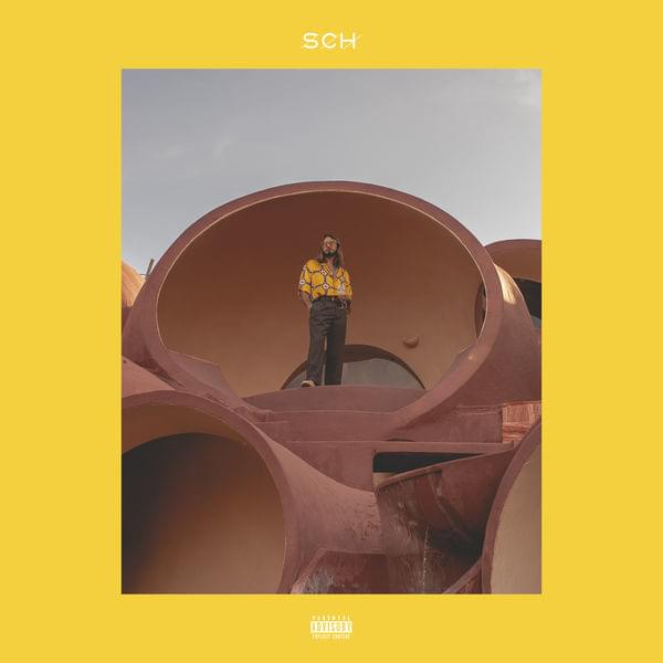 Album cover art for "Haut standing" by SCH