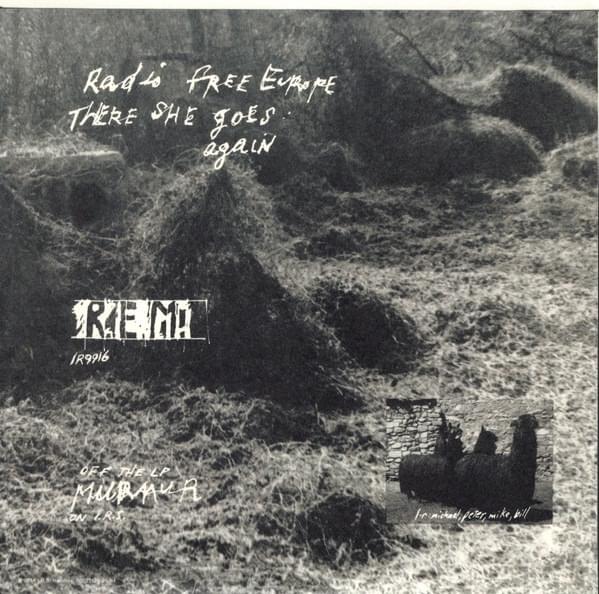 Album cover art for "There She Goes Again" by R.E.M.