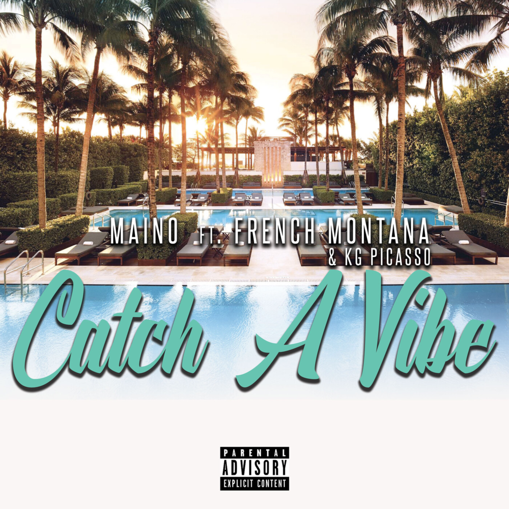 Album cover art for "Catch a Vibe" by Maino