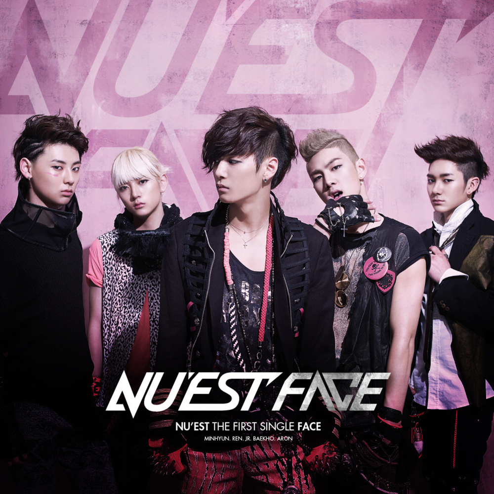 Album cover art for "FACE" by NU’EST