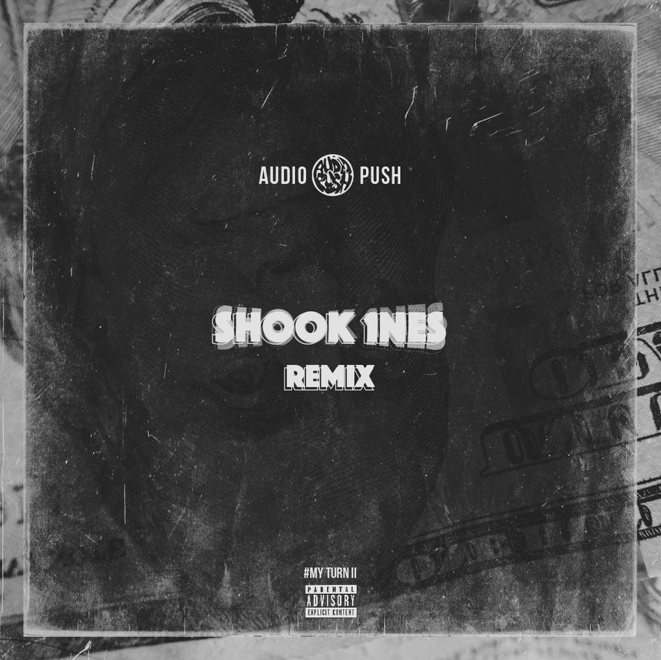Album cover art for "Shook1nes (Remix)" by Audio Push