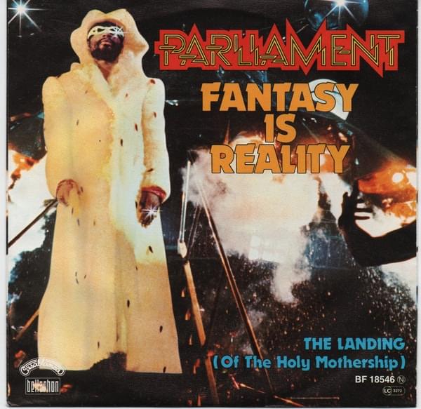 Album cover art for "Fantasy is Reality" by Parliament
