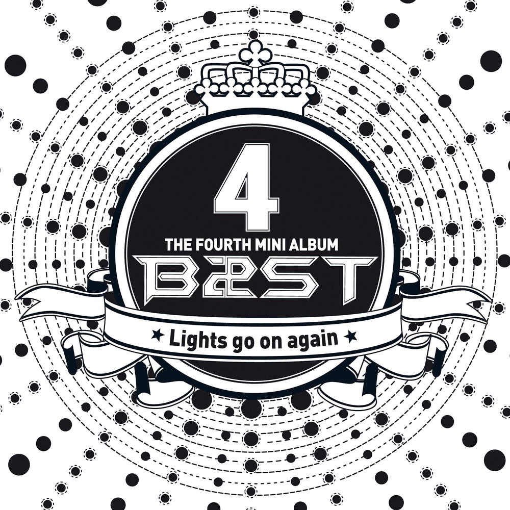 Album cover art for "Lightless" by BEAST (비스트)