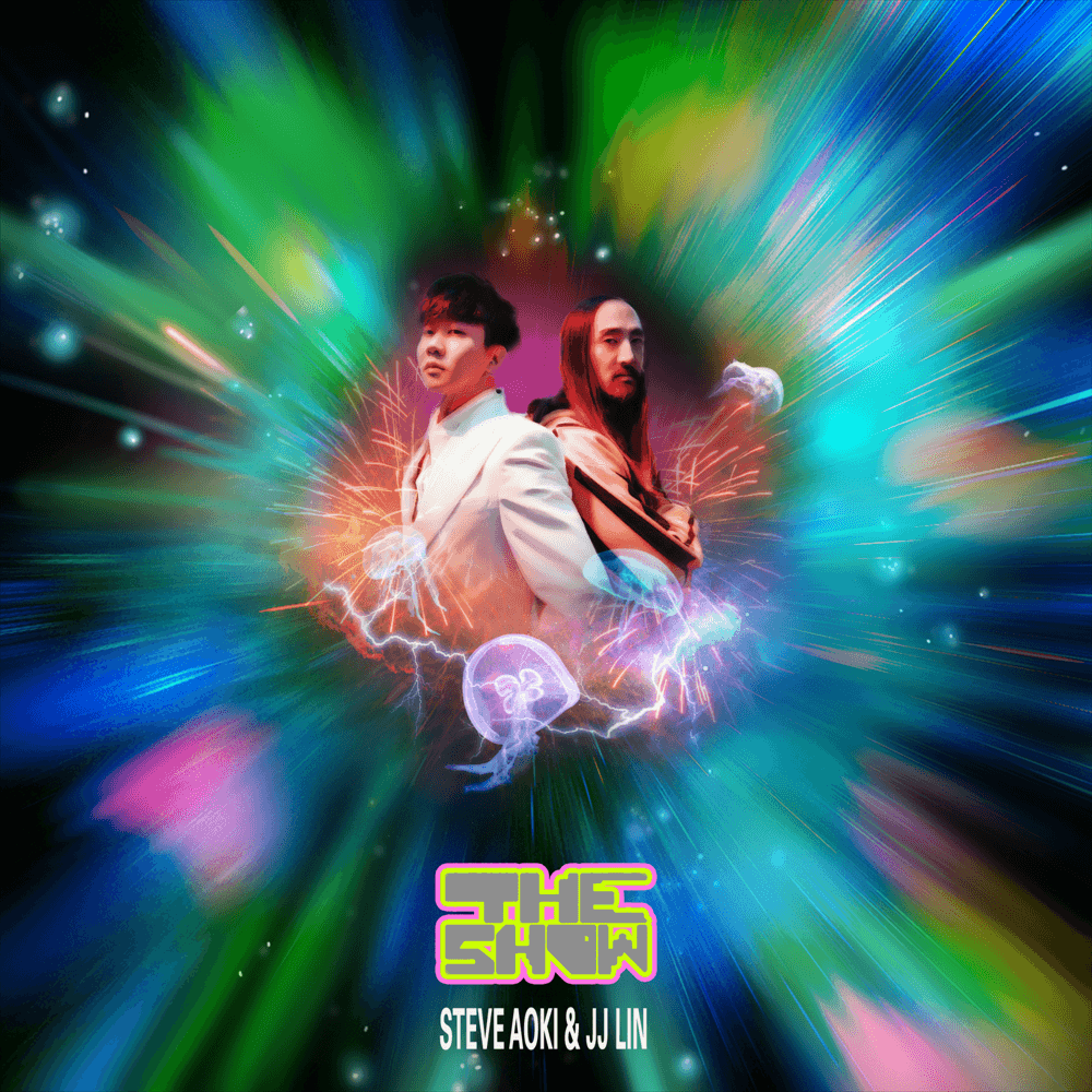Album cover art for "The Show" by Steve Aoki