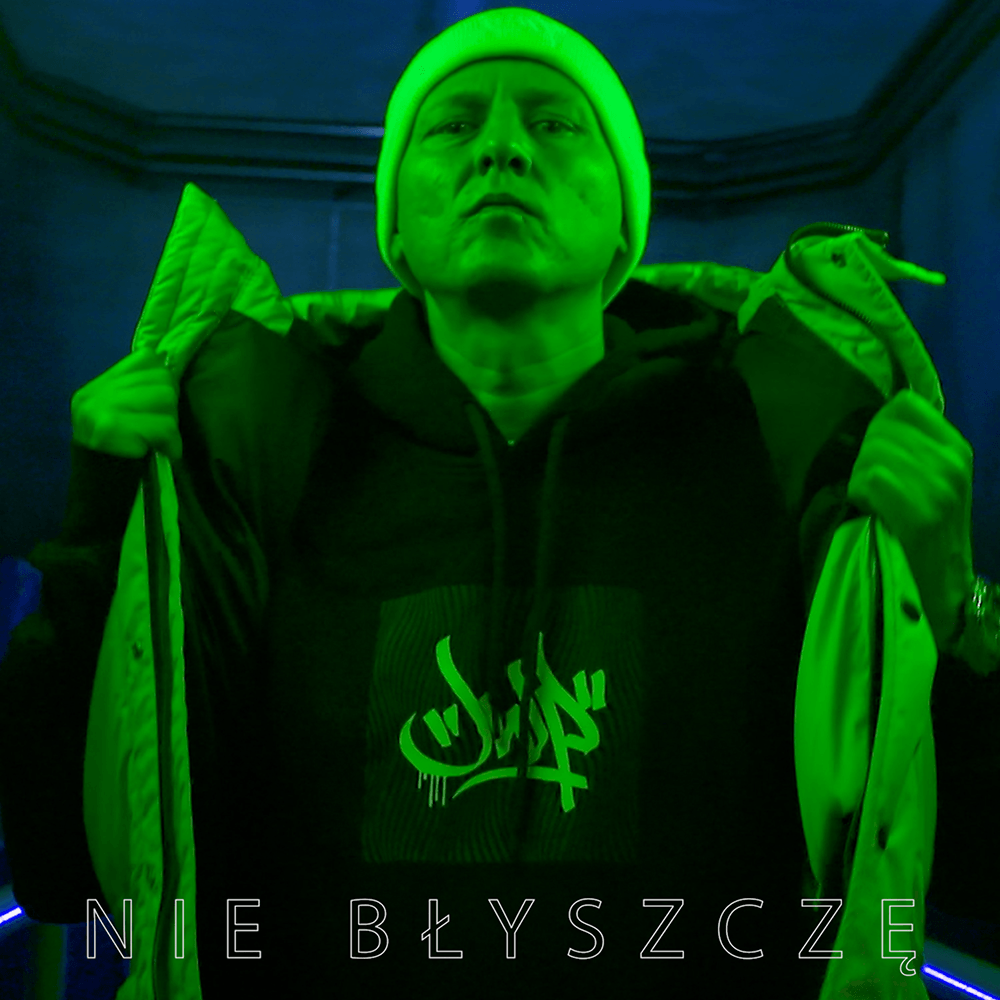 Album cover art for "Nie błyszczę przykładem" by Ero JWP & Gabriela Zofia