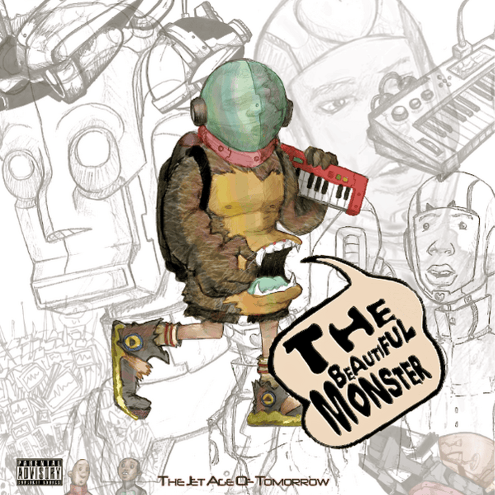 Album cover art for "Beautiful Monster" by The Jet Age of Tomorrow