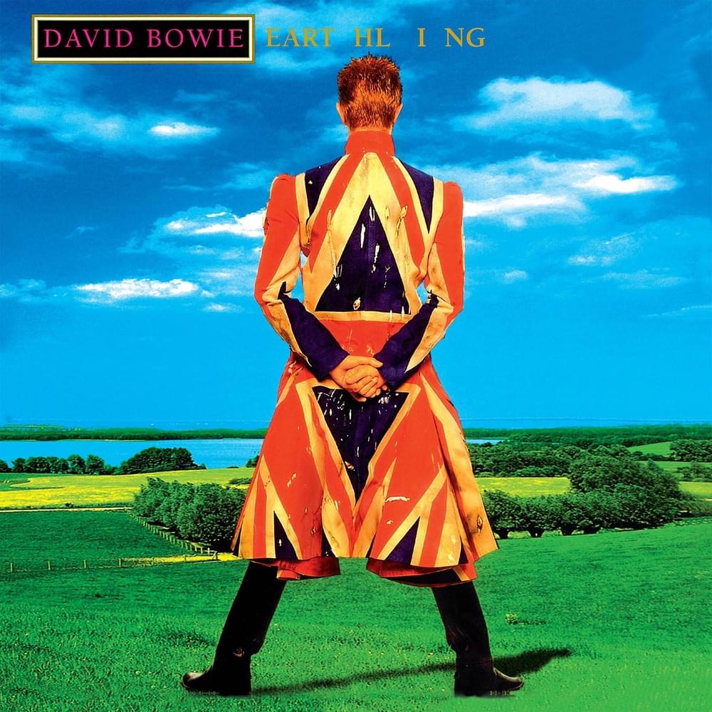 Album cover art for "Looking for Satellites" by David Bowie