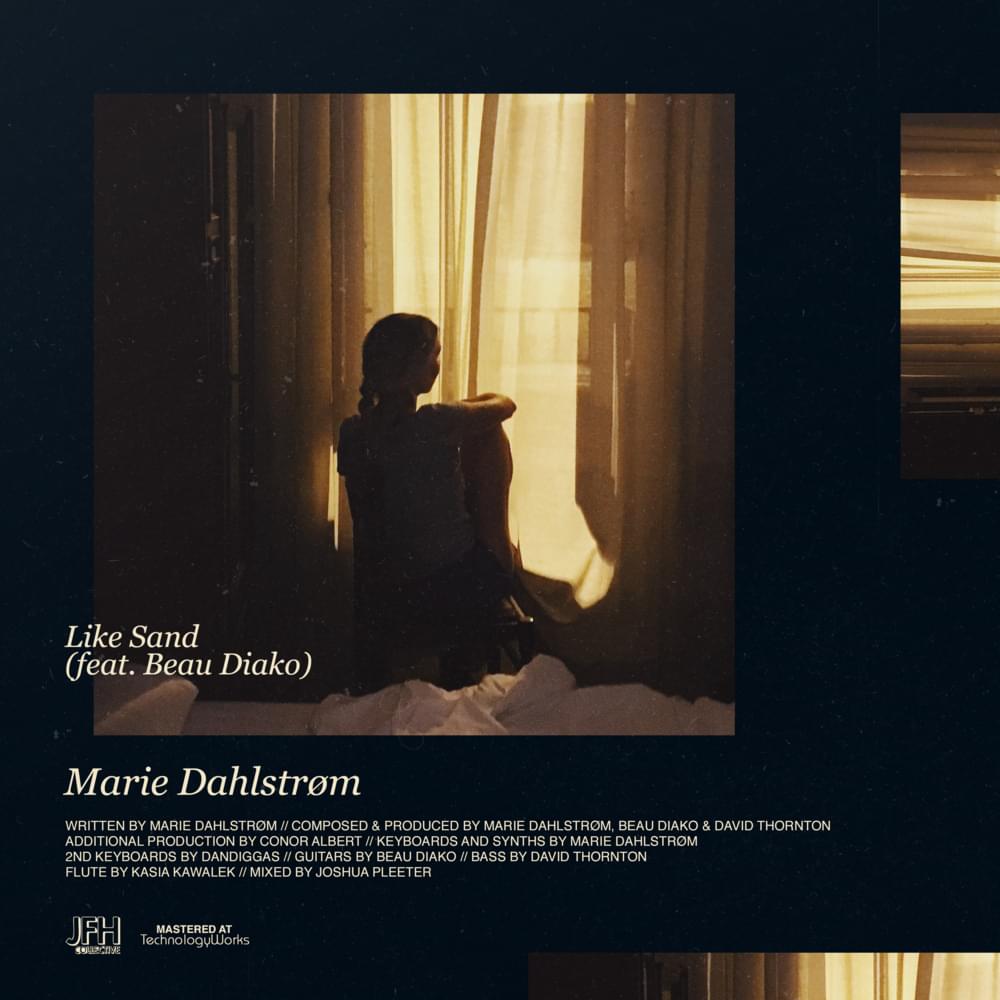 Album cover art for "Like Sand" by Marie Dahlstrøm & Beau Diako