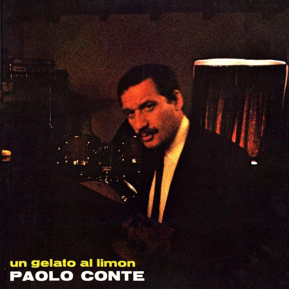 Album cover art for "Un gelato al limon" by Paolo Conte
