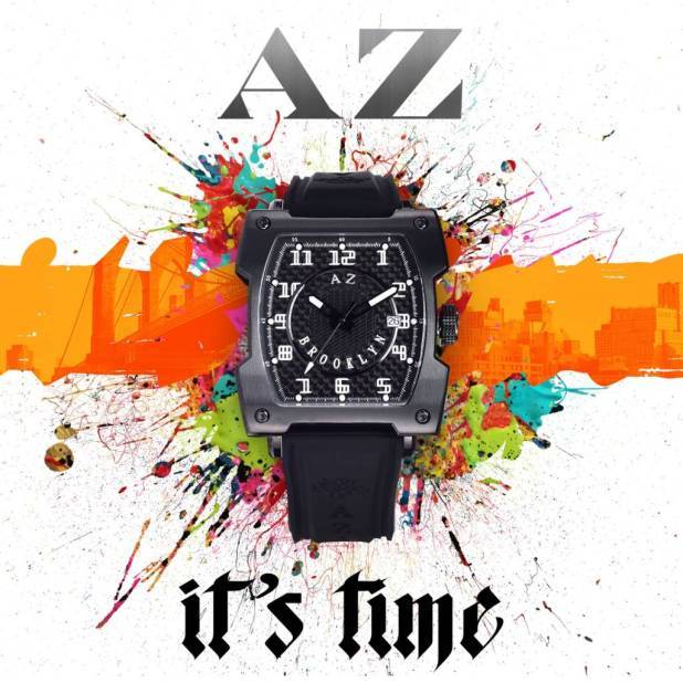 Album cover art for "It’s Time" by AZ
