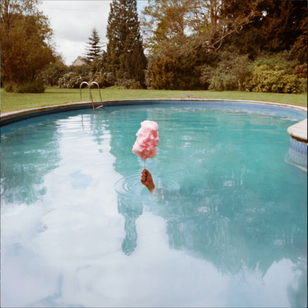 Album cover art for "Diving" by Bombay Bicycle Club & Holly Humberstone
