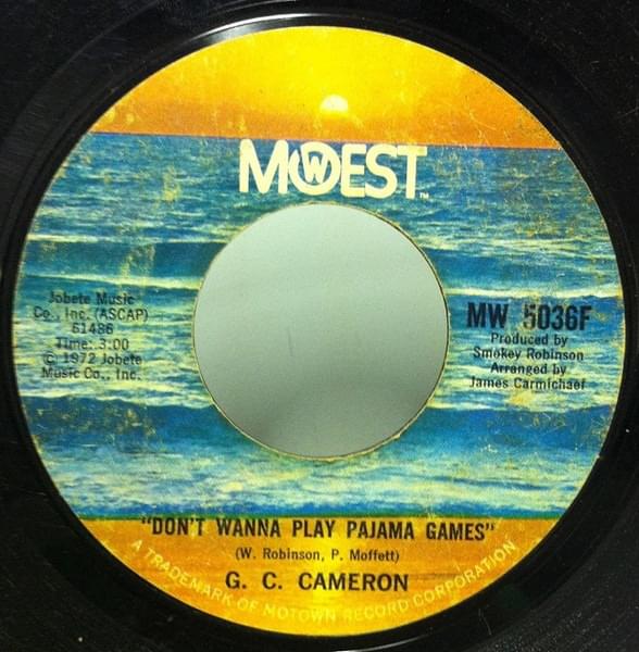 Don’t Wanna Play Pajama Games by G.C. Cameron