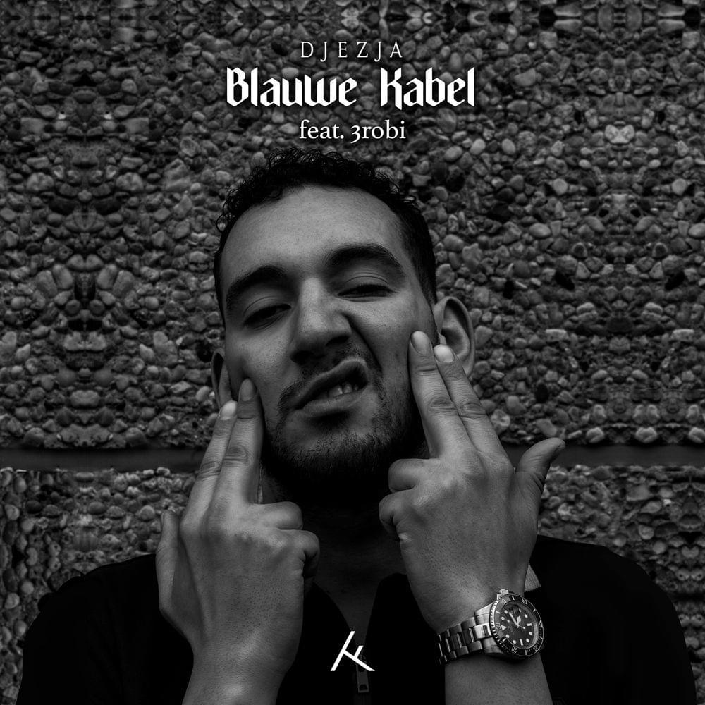 Album cover art for "Blauwe Kabel" by DJEZJA & 3robi