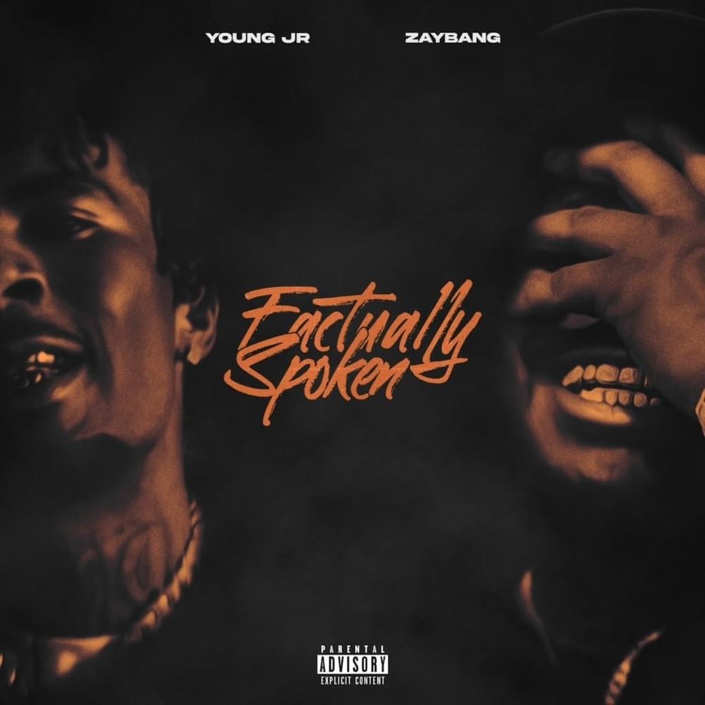 Album cover art for "Factually Spoken" by YOUNG JR