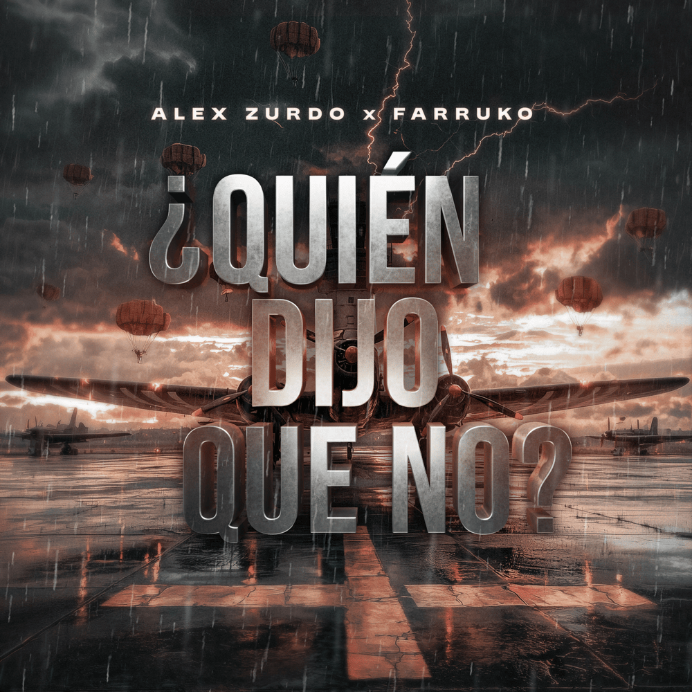 Album cover art for "¿QUIÉN DIJO QUE NO?" by Alex Zurdo