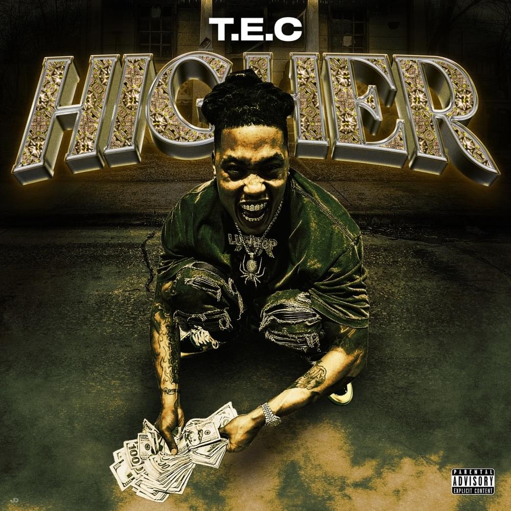 Album cover art for "Higher" by TEC