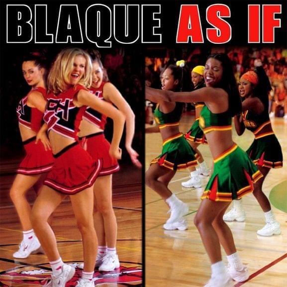 Album cover art for "As If (Radio Version)" by Blaque