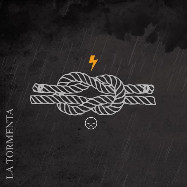 Album cover art for "La Tormenta" by AMBKOR