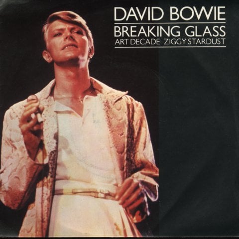 Album cover art for "Breaking Glass (Live 1978)" by David Bowie