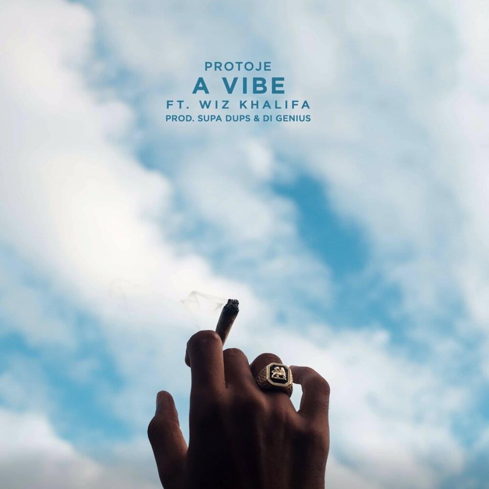 Album cover art for "A Vibe" by Protoje & Wiz Khalifa