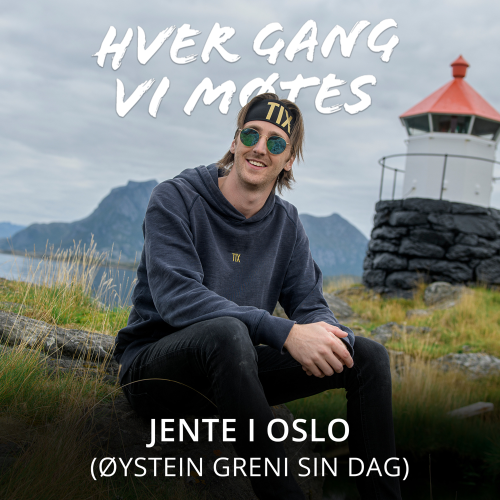 Album cover art for "Jente i Oslo" by TIX