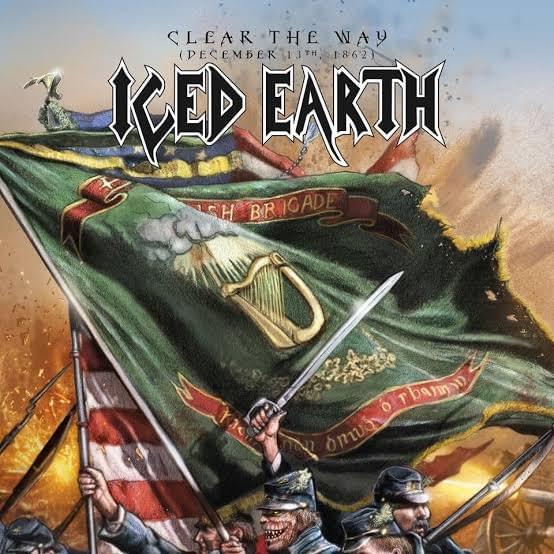 Album cover art for "Clear the Way (December 13th, 1862)" by Iced Earth