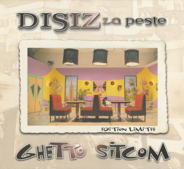 Album cover art for "Ghetto Sitcom" by Disiz
