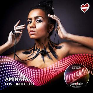 Album cover art for "Love Injected" by Aminata