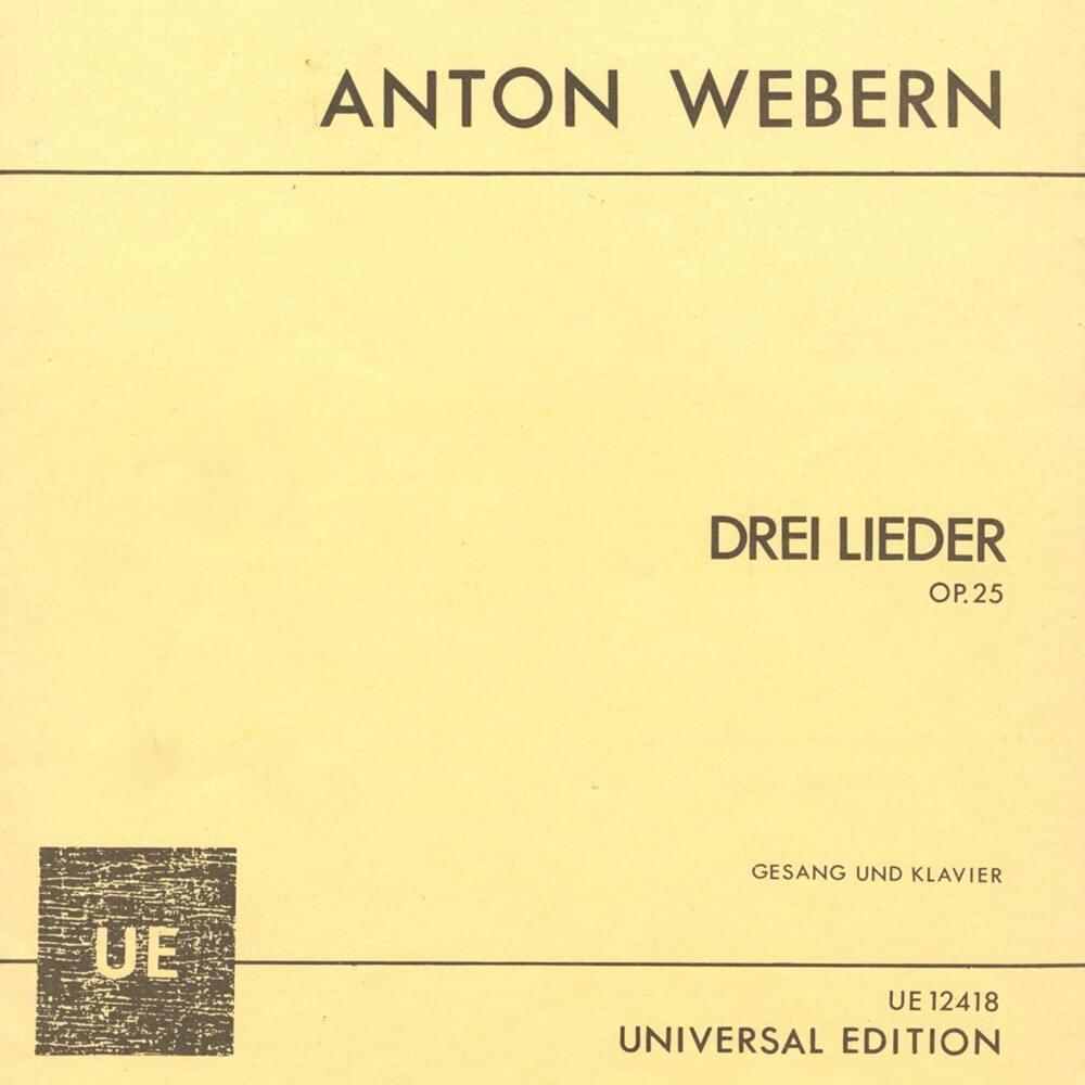 Schatzerl Klein by Anton Webern