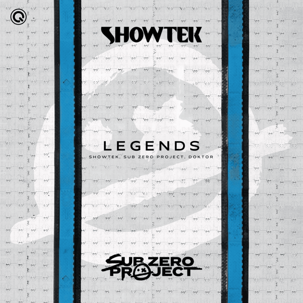 Album cover art for "Legends" by Showtek & Doktor